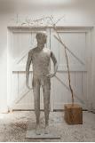 standing man - bronze