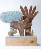 small seabird- bronze